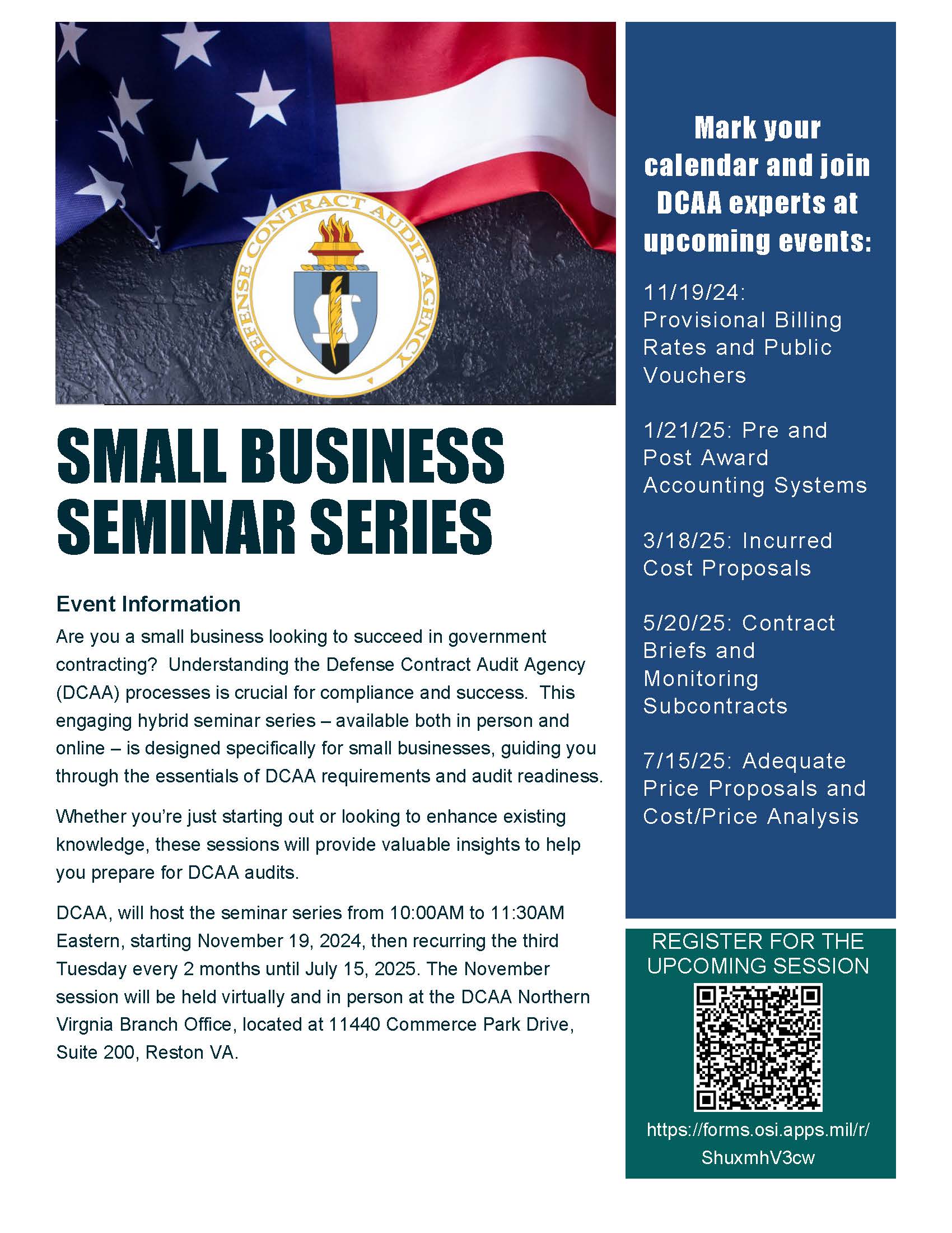 Small Business Seminars